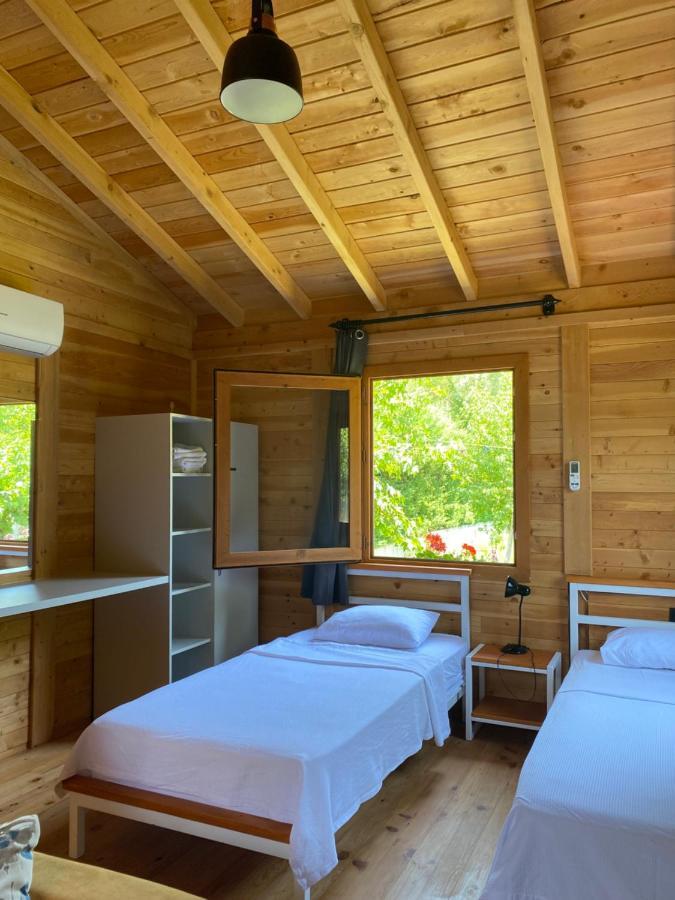 Inlice Uenzile Bungalow Inlice Kamp 费特希耶 外观 照片